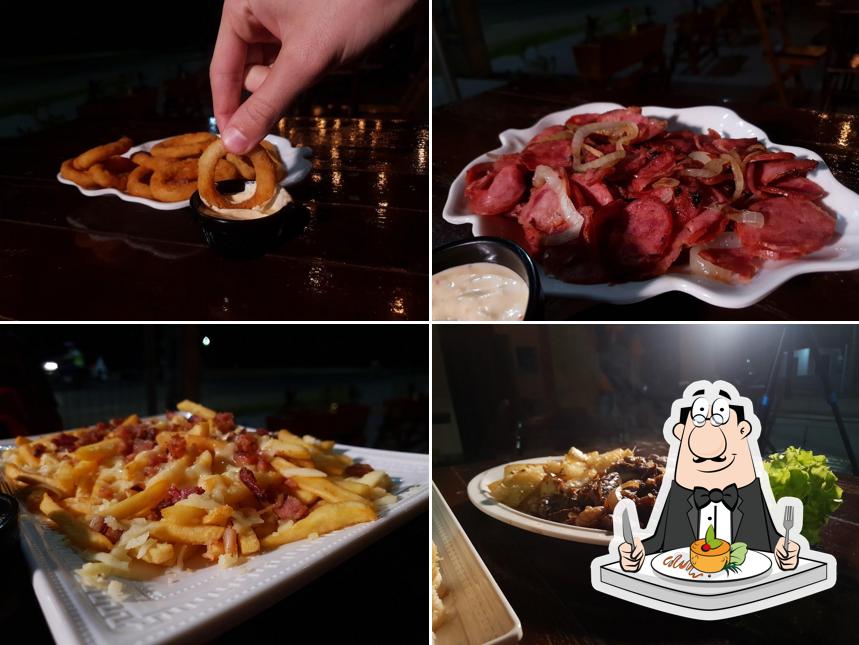 Comida em Garagen's Bar