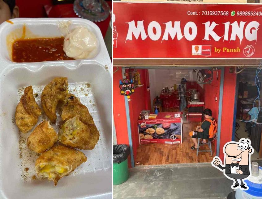 The interior of Sunny’s momo cafe/Momo king