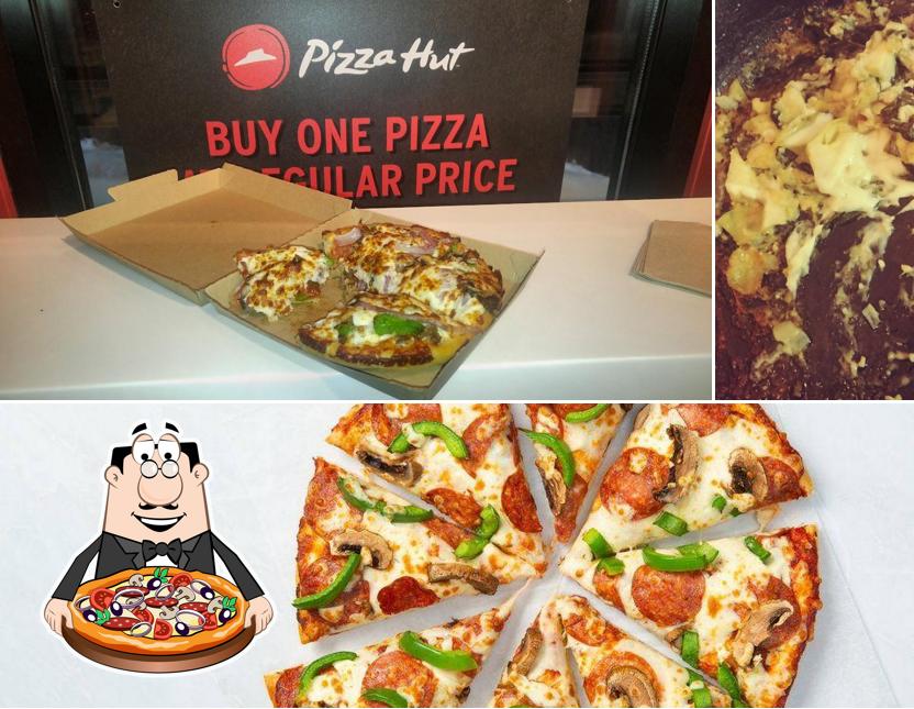 Essayez des pizzas à Pizza Hut Canmore