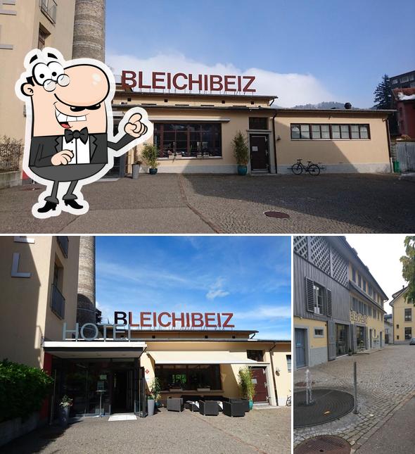 Gli esterni di Bleichibeiz + Hotel