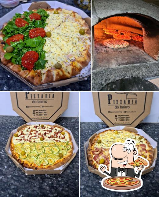 No PIZZARIA DO BAIRRO, você pode conseguir pizza