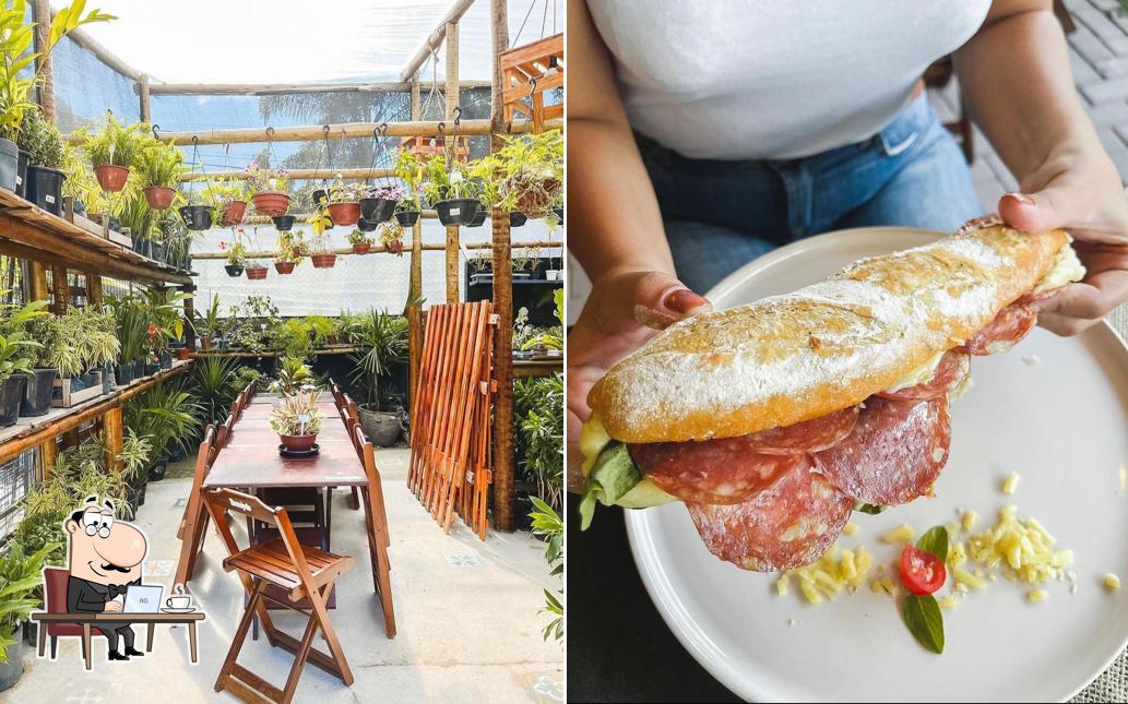 Veja imagens do interior do Paraíso das Flores - o 1º Café com Flores de Petrópolis