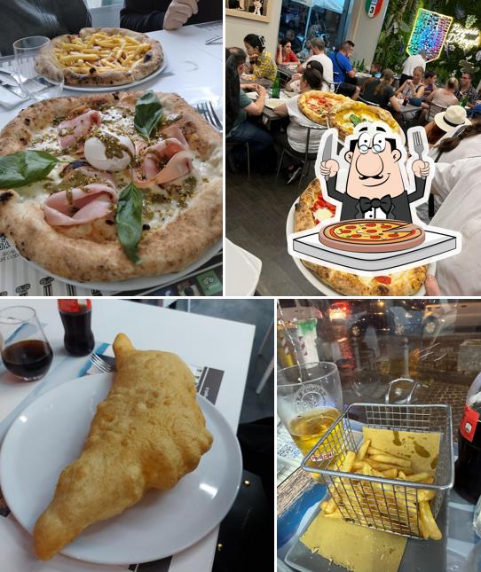 A Pizzeria D'Angeli, puoi ordinare una bella pizza