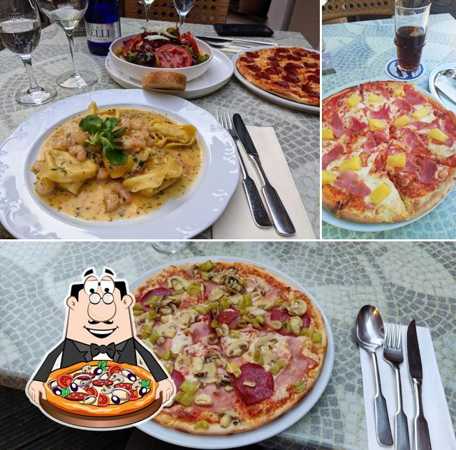 Essayez des pizzas à Ristorante Parmigiano