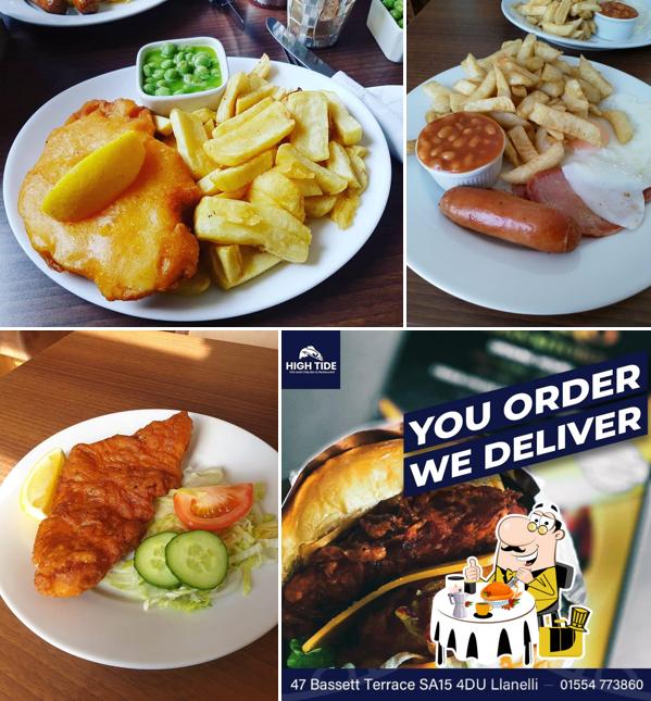 The New High Tide Fish and chips restaurant / Indian Take away in
