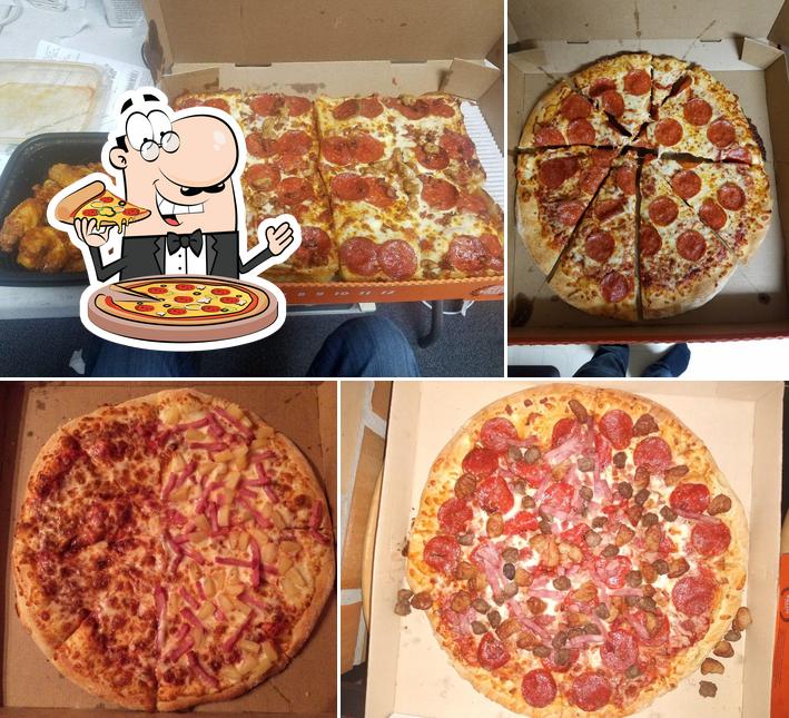 Try out pizza at Little Caesars Pizza