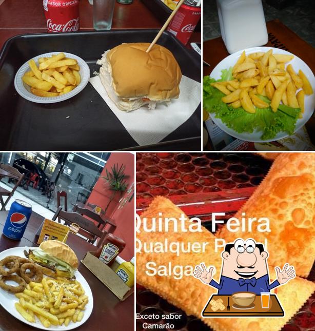 Comida em Master Burger