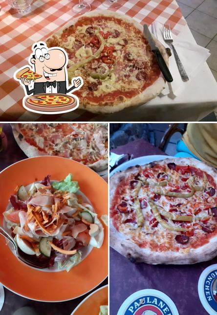 Essayez de nombreux types de pizzas