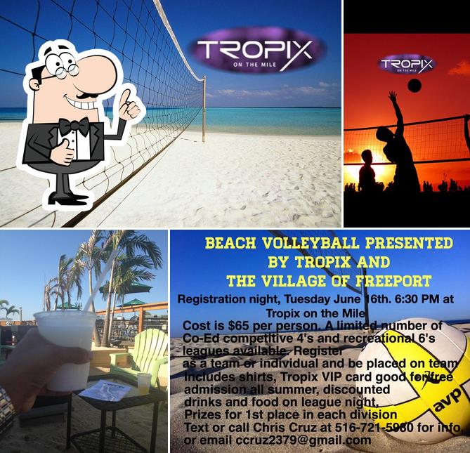 Tropix in Freeport Restaurant menu and reviews