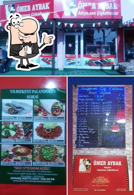 Здесь можно посмотреть изображение ресторана "Meşhur Adıyaman Çiğ Köftecisi Ömer Aybak (Yıldızkent/Palandöken)"