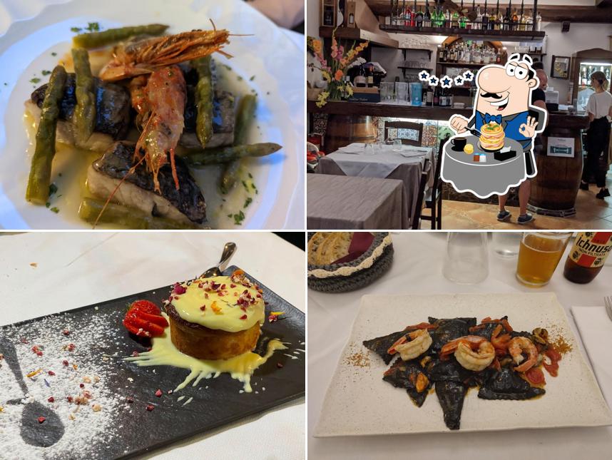Cibo al Ristorante Antico Borgo