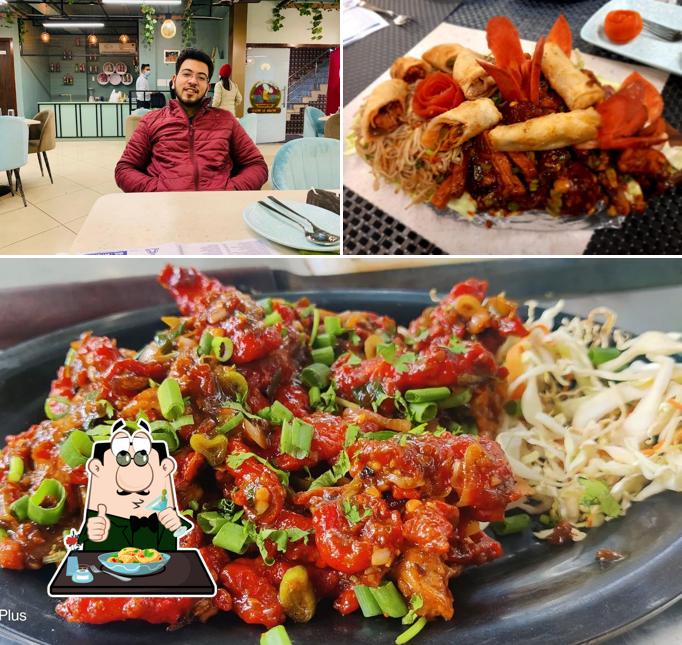 Among various things one can find food and interior at Silver spoon restaurant