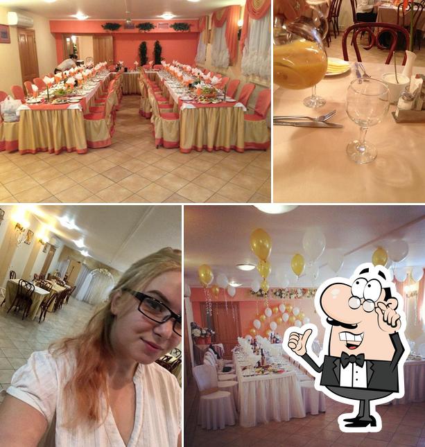 L'intérieur de Banquet hall Podkova