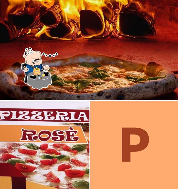 Блюда в "Pizzeria Rosè"