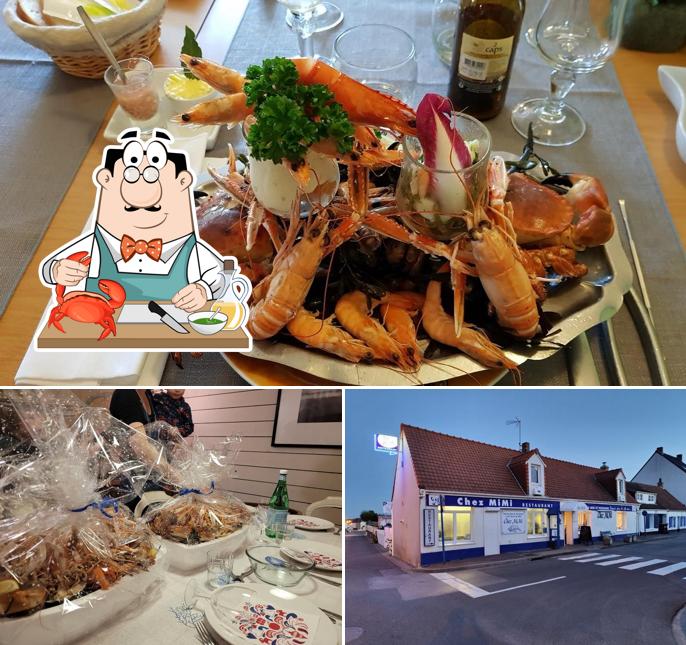 Try out seafood at Restaurant Chez Mimi