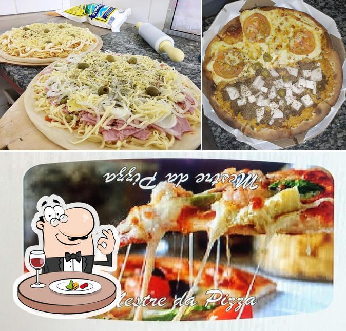 Comida em Mestre da Pizza