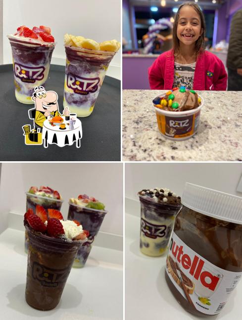 Comida em Sorveteria Ritz - Marialva