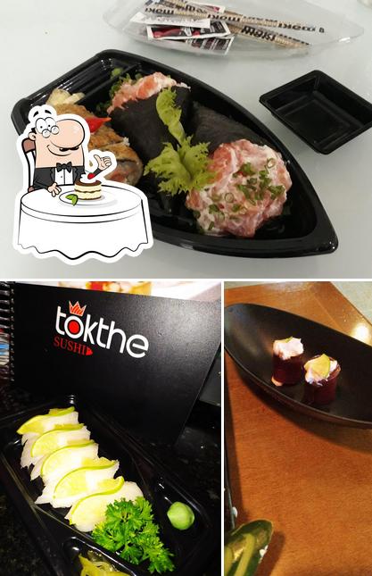 TokThe Sushi offers a selection of desserts