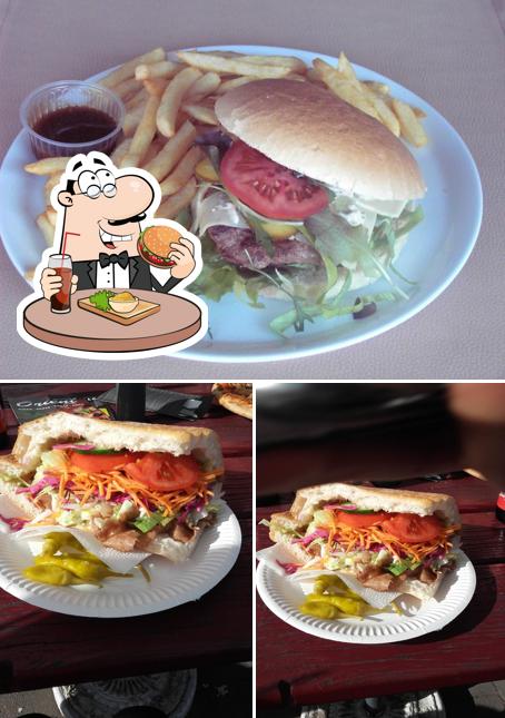 Essayez un hamburger à Frituur-Restaurant Iris
