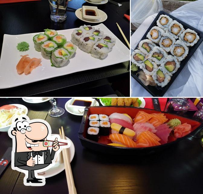 Prueba uno de sus diferentes tipos de sushi