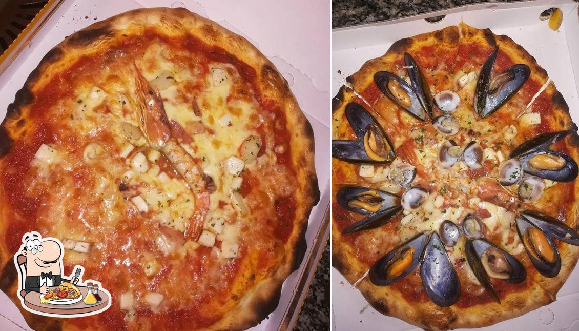 Scegli una pizza a La Lanterna