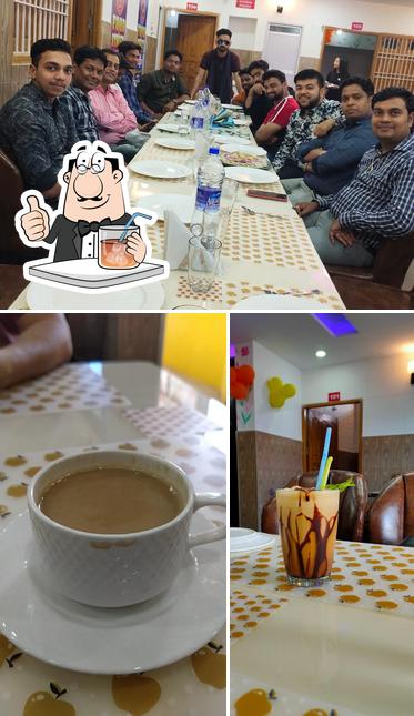 Among different things one can find drink and interior at FOOD STREET RESTAURENT - Best Restaurent in Biharsharif