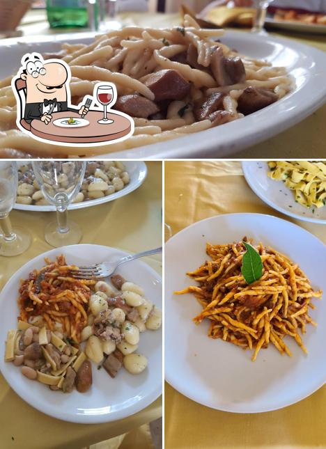 Comida en Ristorante L'Antico Focolare