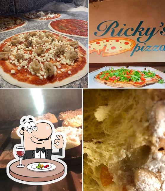Cibo al Ricky's pizza