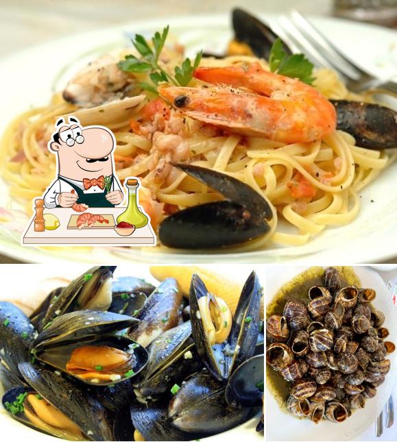 Ordina la cucina di mare a Ristorante Spaghetteria Il Gatto e La Volpe