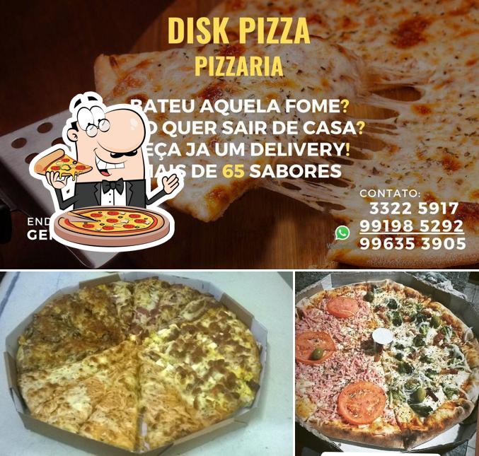 Try out various types of pizza