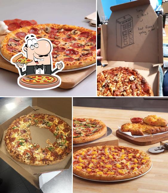 Prenez des pizzas à Domino's