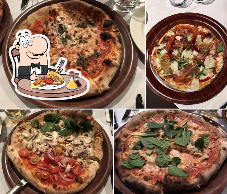 Pick pizza at Appetito Woodfired Pizza & Bar