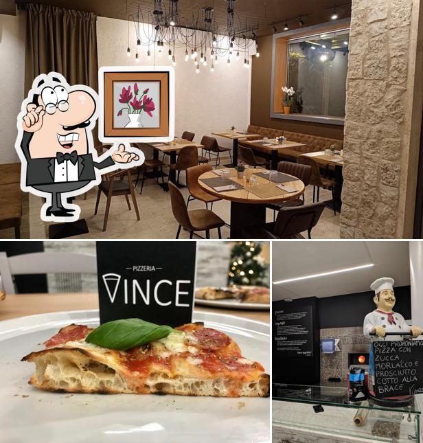 Gli interni di Pizzeria Vince