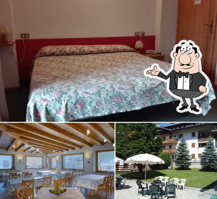 Gli interni di Hotel La Nuova Montanina