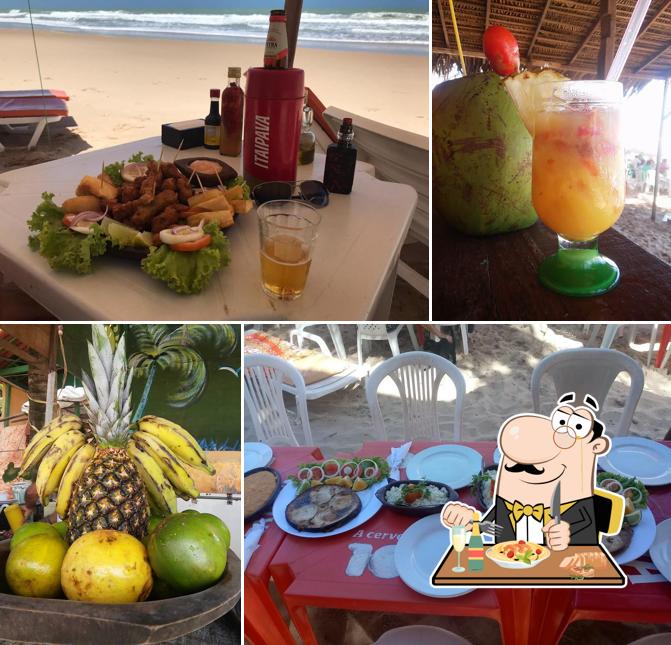 Comida em Cabana da Carol