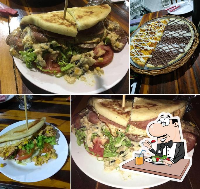 Comida em Hot Pizza e Hamburgueria