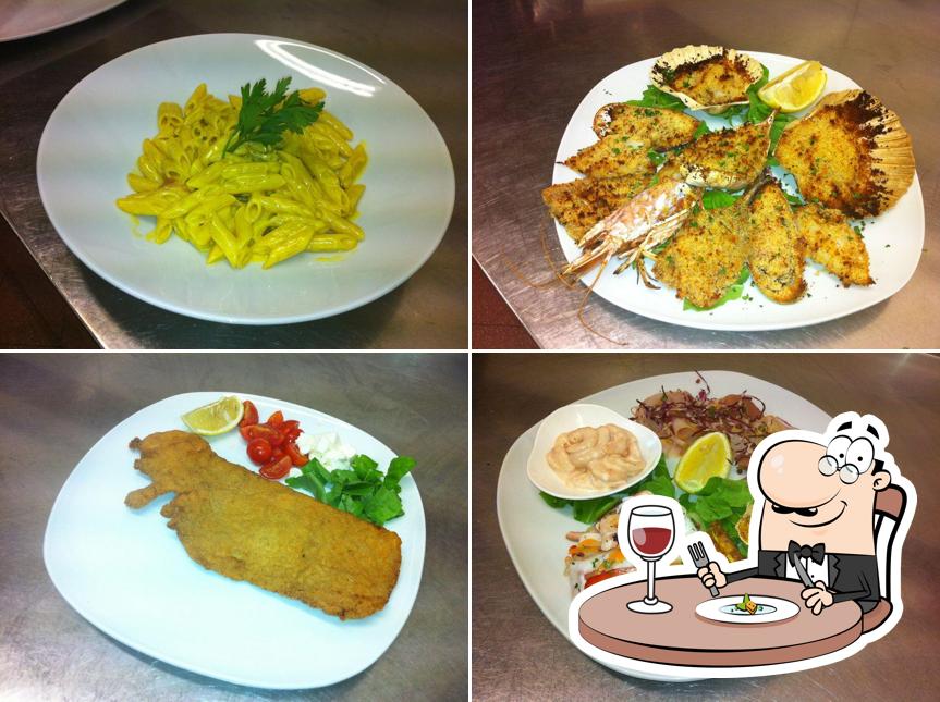 Platti al Trattoria La Darsena