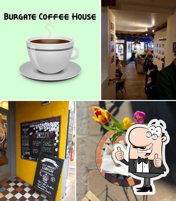 Here's an image of Burgate Coffee House