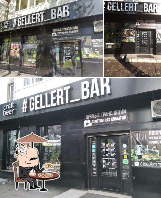 L'extérieur de Gellert Bar