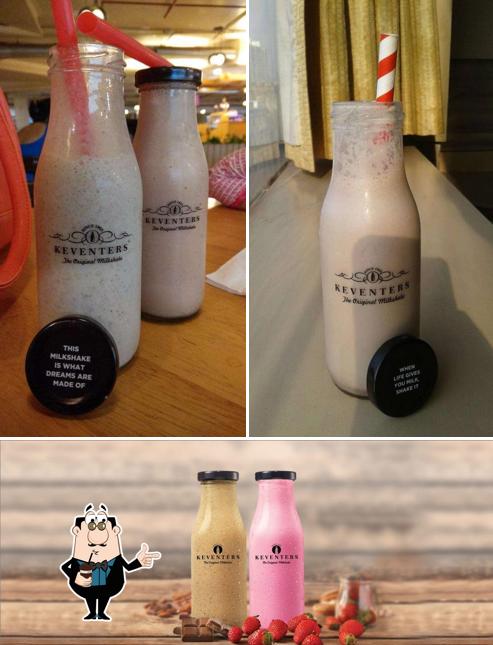 Come and try various beverages served at Keventers - Milkshakes & Desserts