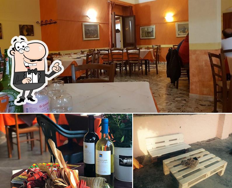 L'intérieur de Pizzeria La Cascina