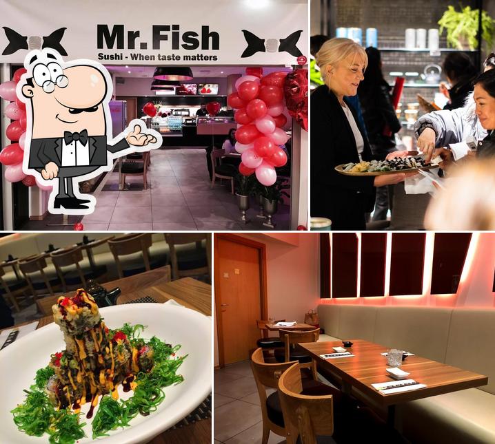 El interior de Mr. Fish - Torshov sushi