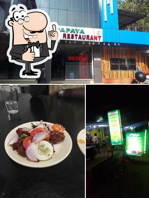 Look at this photo of Papaya Restaurant