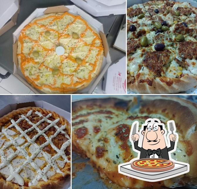 Experimente diferentes variedades de pizza