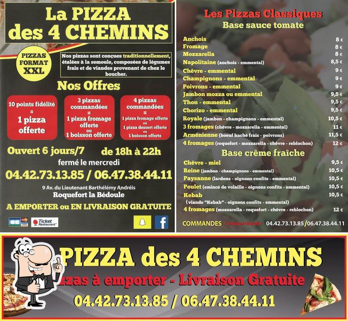 Voir cette image de La Pizza des 4 Chemins