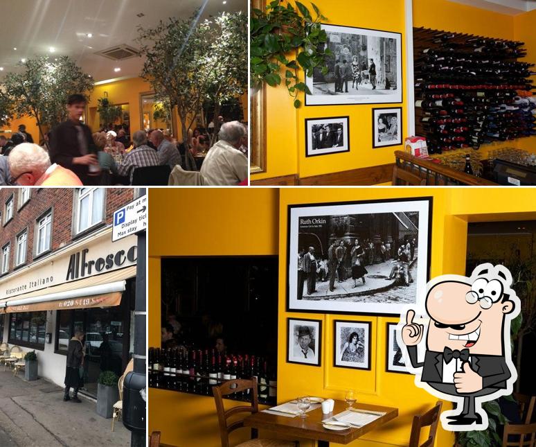 Restaurante Al Fresco Cockfosters, Londres, 2122 Carta del