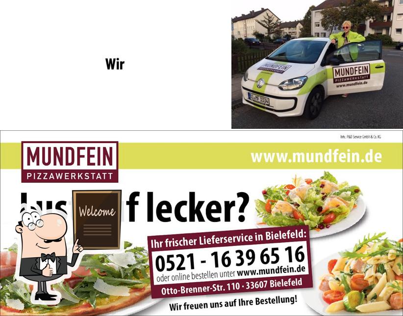 Voici une image de MUNDFEIN Pizzawerkstatt Bielefeld