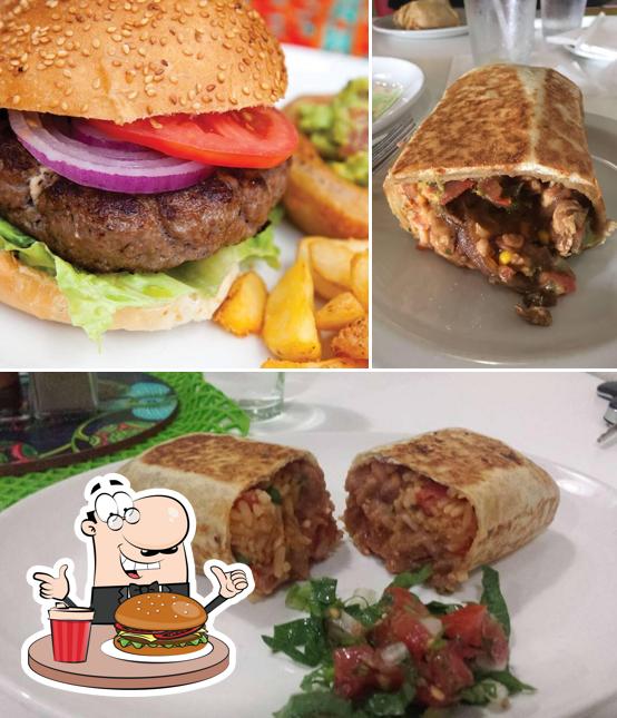 Try out a burger at Mexican Fresh Chilli Lane