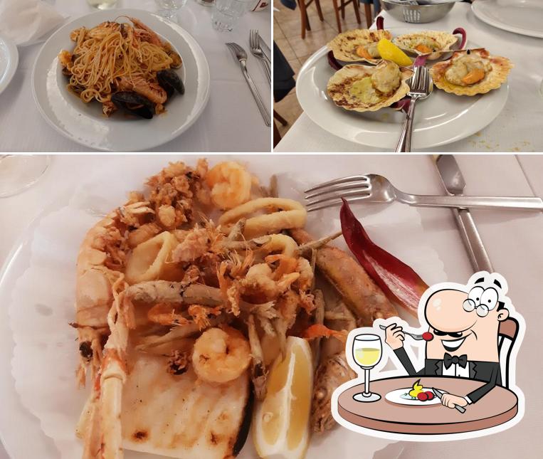 Platti al Ristorante Trattoria alla Cacciatora