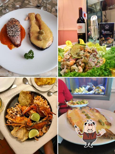 Meals at Restaurante Mar Azul